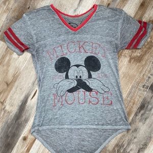 Grey Mickey Mouse T-Shirt